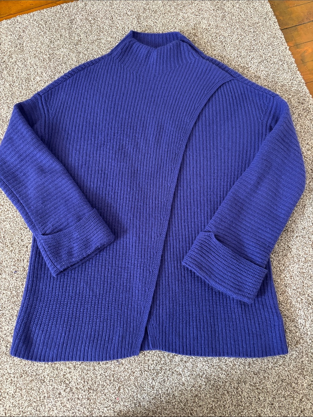 Athleta wool/cashmere Women’s Knit Open-Front Sweater Cardigan